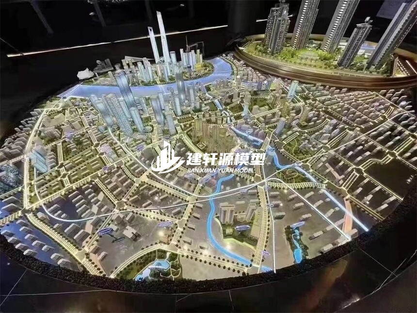 城固规划模型制作