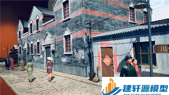 城固中共四大纪念馆微缩