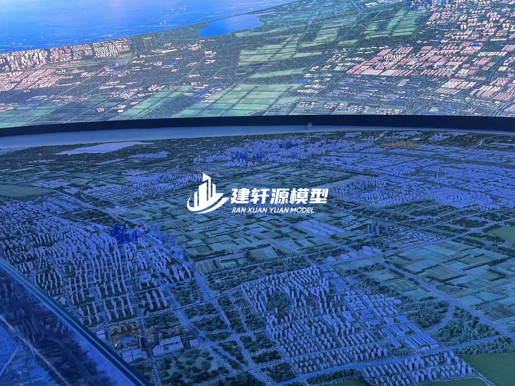 城固城市规划模型制作