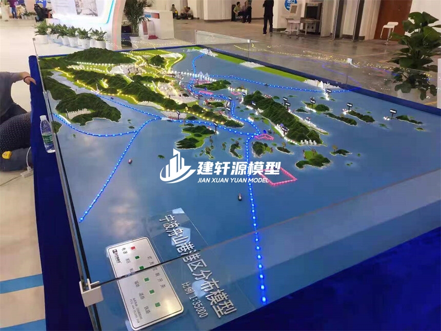 城固地形地貌模型