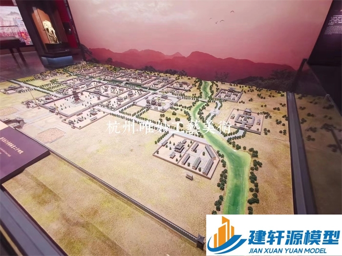 城固微缩模型法门寺