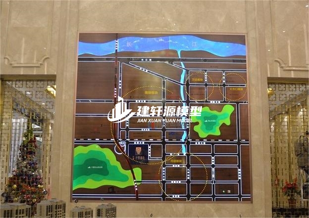 城固区域壁挂模型