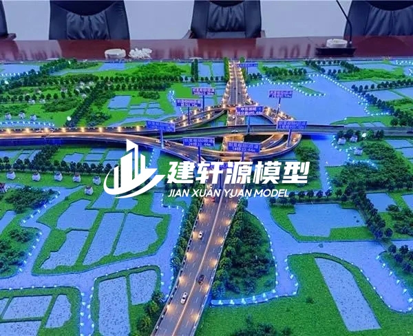 城固高速公路沙盘定制